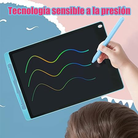 Tablet de dibujo LCD pizzaron magico con tecnologia de borrado inteligente