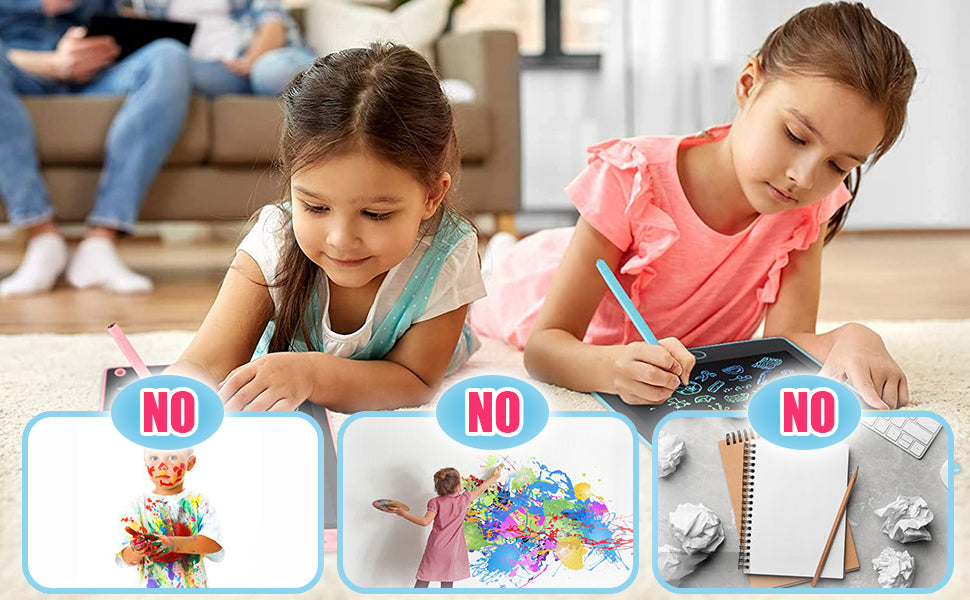 Tablet de dibujo LCD pizzaron magico con tecnologia de borrado inteligente